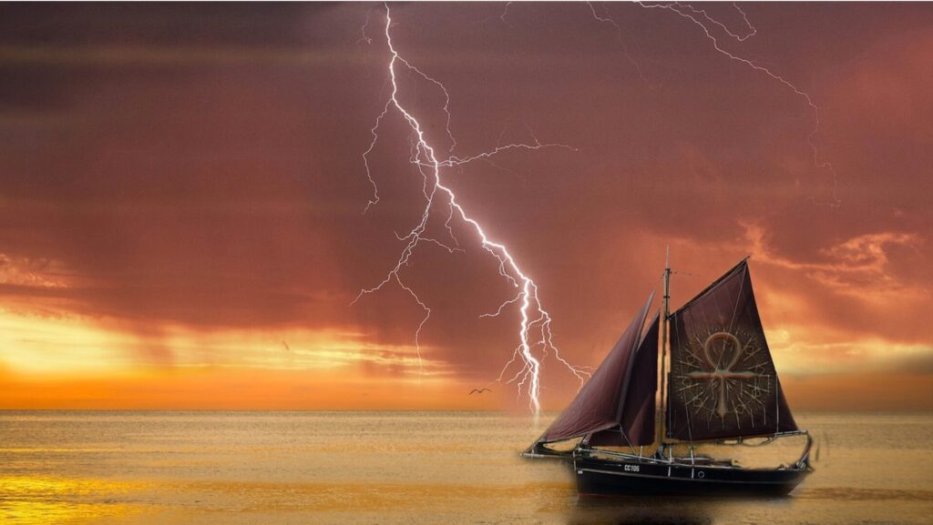 嵐の中の航海